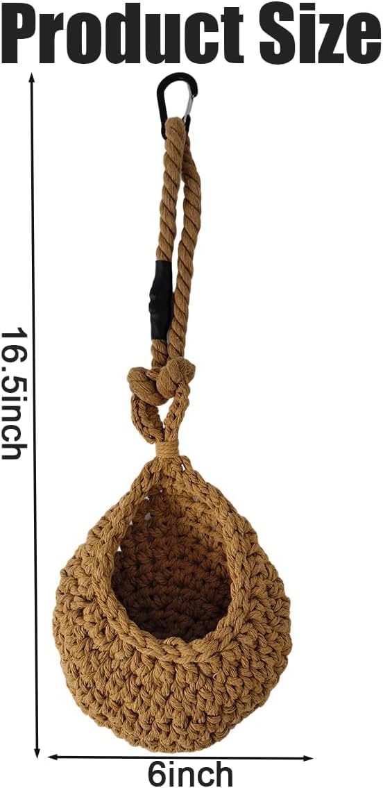 1 Set Snake Tank Accessories, Hanging Woven Twine Hammock for Reptile, Snake Rest & Shelter Supplies with Hook, Habitat Enrichment Accessories for Snake, Gecko and Other Small Animals