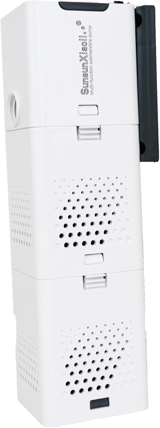 SunSun Submersible Aquarium Filter Pump with Internal Filtration & Water Circulation, Up to 264 GPH, 14W – XQP-1000F