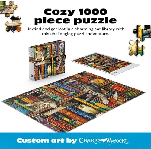 Buffalo Games Charles Wysocki, Frederick the Literate, 1000 Piece Puzzle