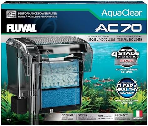 AC70 Power Filter, 40-70 US Gal / 152-265 L, Fluval USA