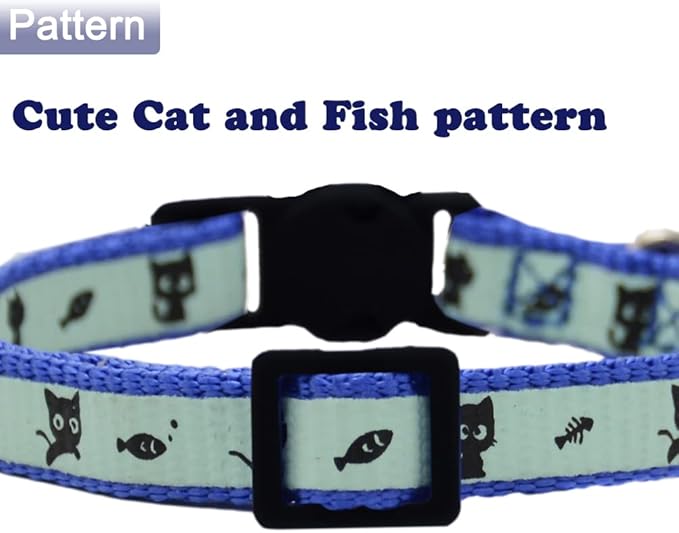 2 Pack Glow in The Dark Cat Collar - Image 4