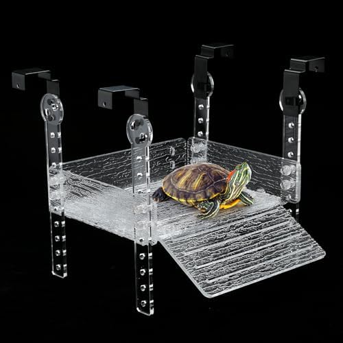 Hanging Floating Turtle Basking Platform Dock for 10/20/55/40 Gal Long Tank