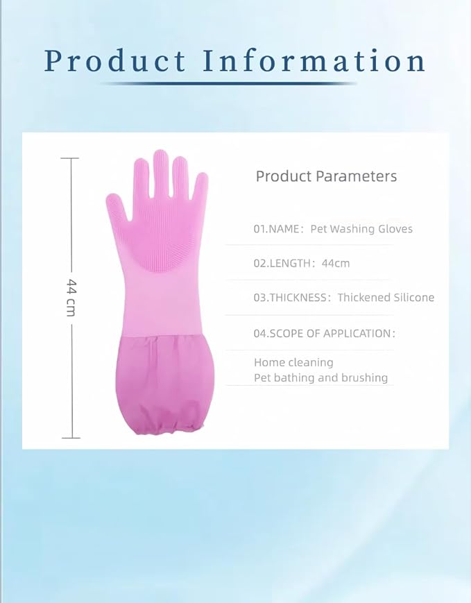 Dog Bathing Gloves - Image 7