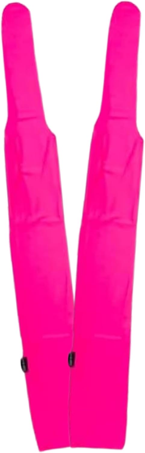 RESISTANCE Spandex Horse Tail Bag Only for Horses - 23"x10" Ties, Nylon Material - to Keep The Horse Tail Clean and Protected - Burgundy (Pack of 1)