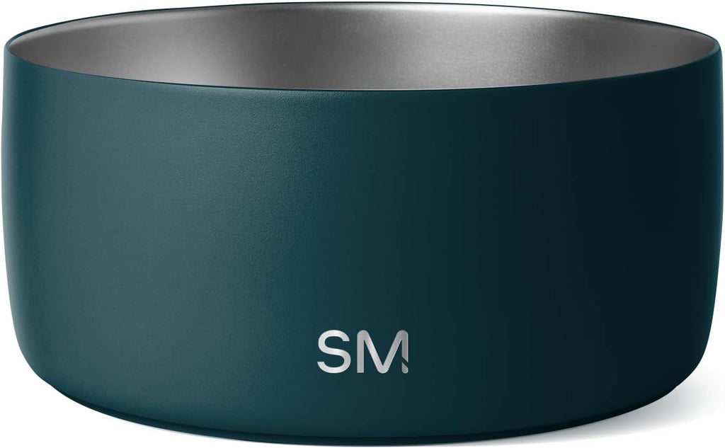 Simple Modern Dog Bowls & Cat Bowls | Large (8 Cups) | Teal