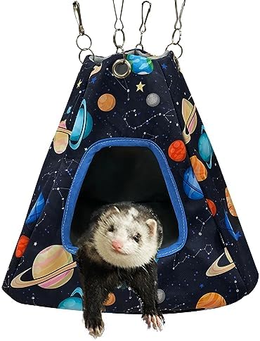 Guinea Pig Hideout Ferret Hammock, Tough Chow Mat Material, Easy to Clean, Suitable for Small Pets