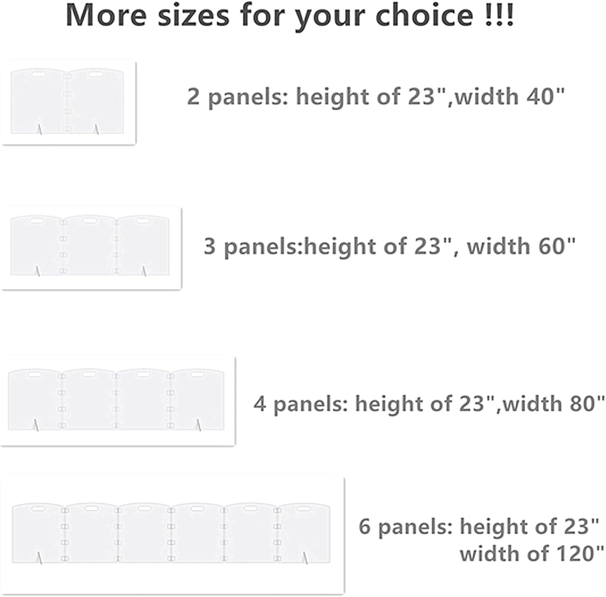 Clear Freestanding Dog Gate for Indoor Use,Pet Gates for Doorways no Drilling,Acrylic Foldable Dog Gate for Stairs with Support Feet (3Panel - 60''W x 23''H)