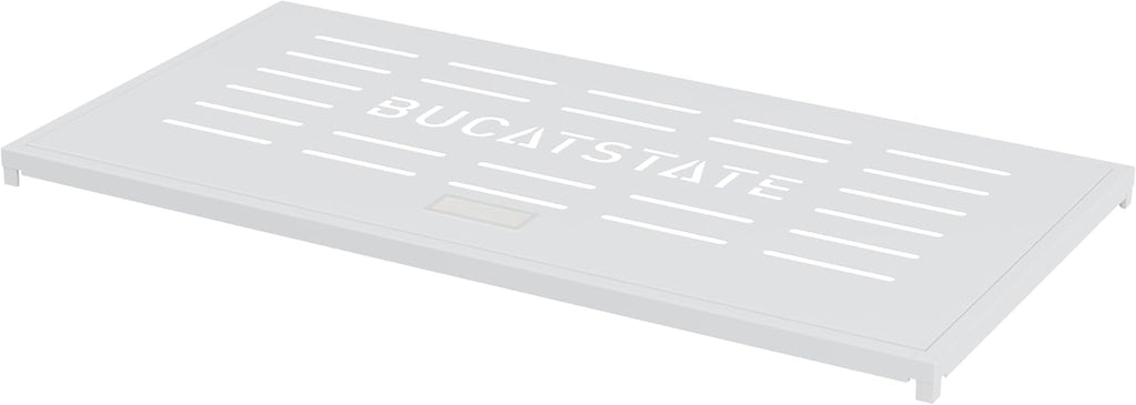 BUCATSTATE Bottom Plate Only for 39in/100cm Metal Small Animal Cage 2.0, White
