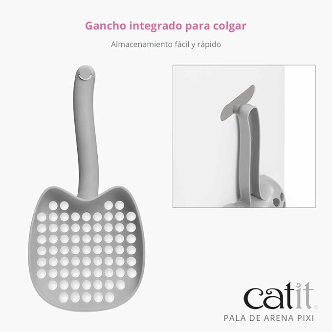 Catit PIXI Litter Scoop Grey - Image 4