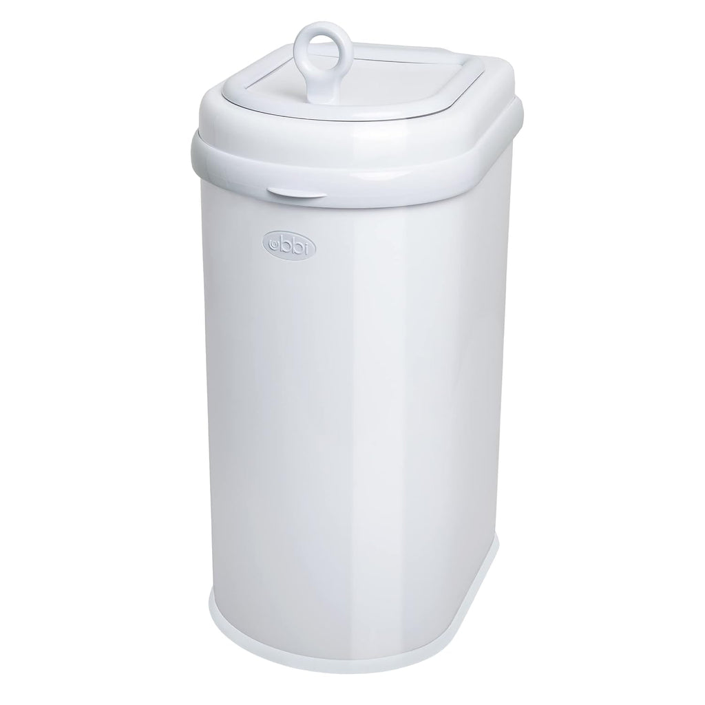 Ubbi Pet Waste Pail, White