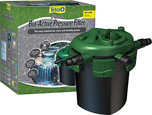 Tetra Pond Bio-Active Pressure Filter, for Ponds Up to 1500 Gallons