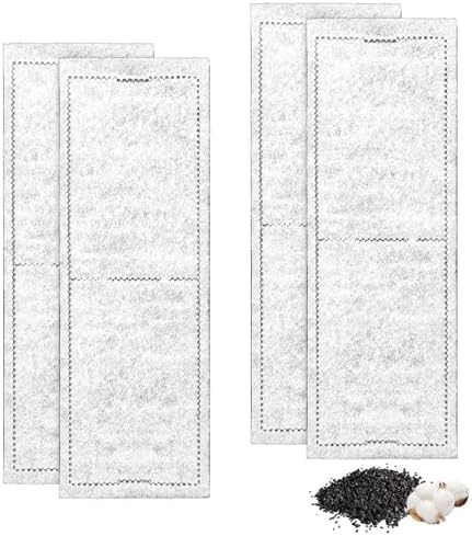 Replacement Carbon D Filter Cartridges for Imagitarium Aquariums Fish Tank Filter, Coconut Carbon Cartridge Filter Compatible with Imagitarium Aquariums and Filters, Simple to Install, 4 Pack