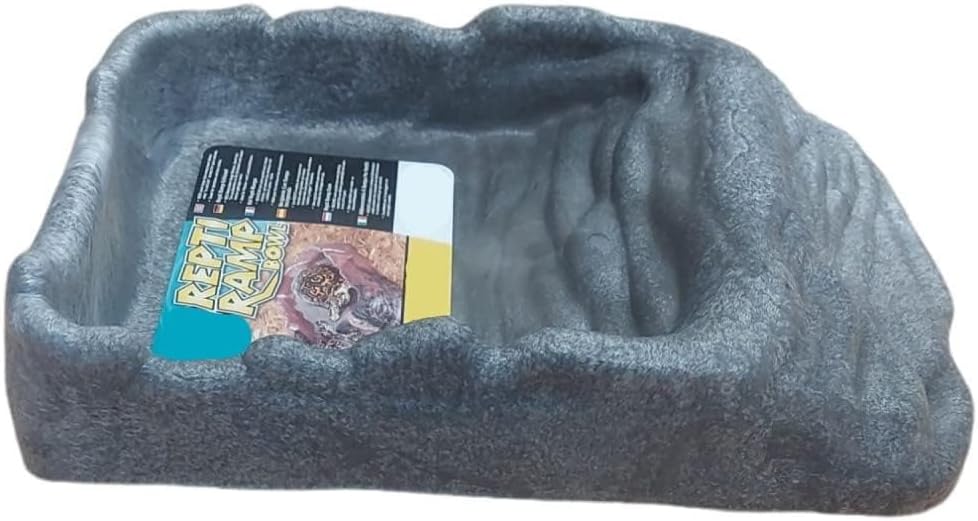 Zoo Med Reptile Ramp Bowl, X-Large, Assorted Colors