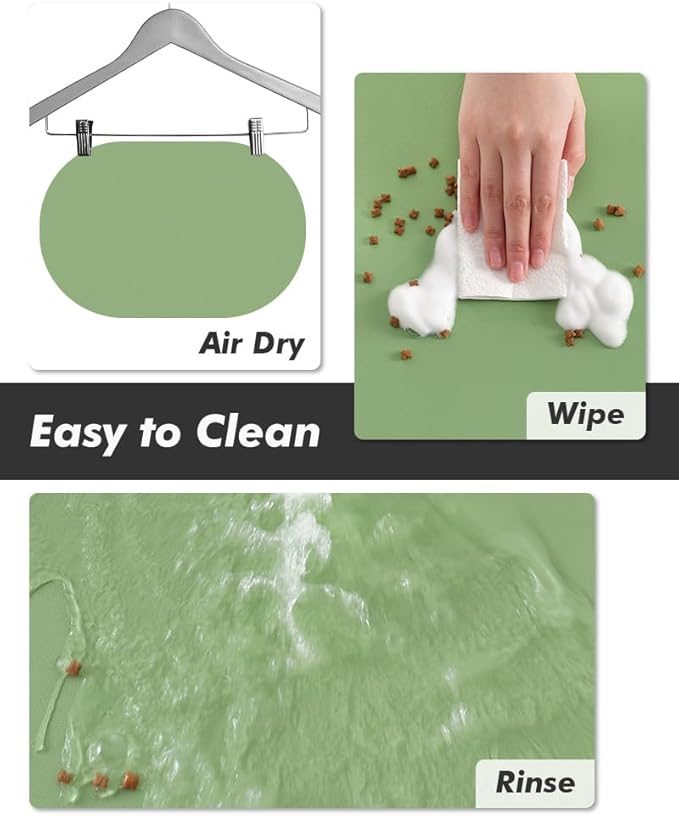 Absorbent Dog Food Mat-Dog Cat Mat - Image 4