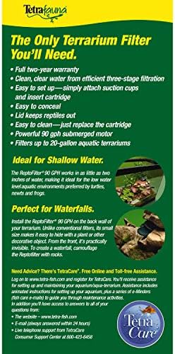 Tetra ReptoFilter Terrarium Filter, 125 GPH