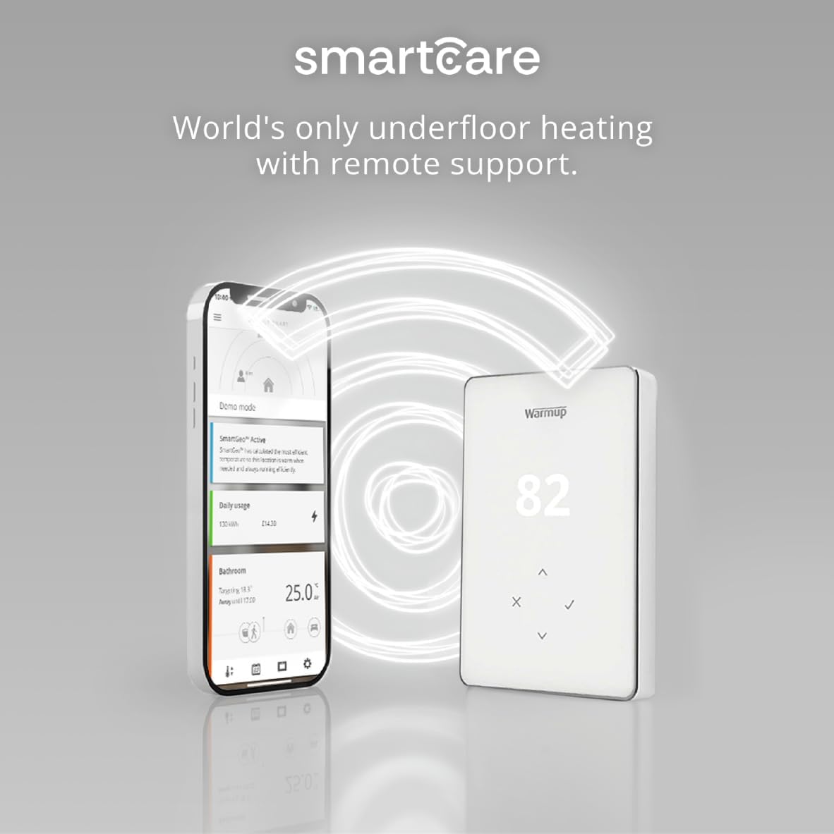 Warmup Terra Thermostat, White