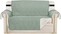H.VERSAILTEX Reversible Loveseat Cover Furniture Protector Anti-Slip Water by HVERSAILTEX