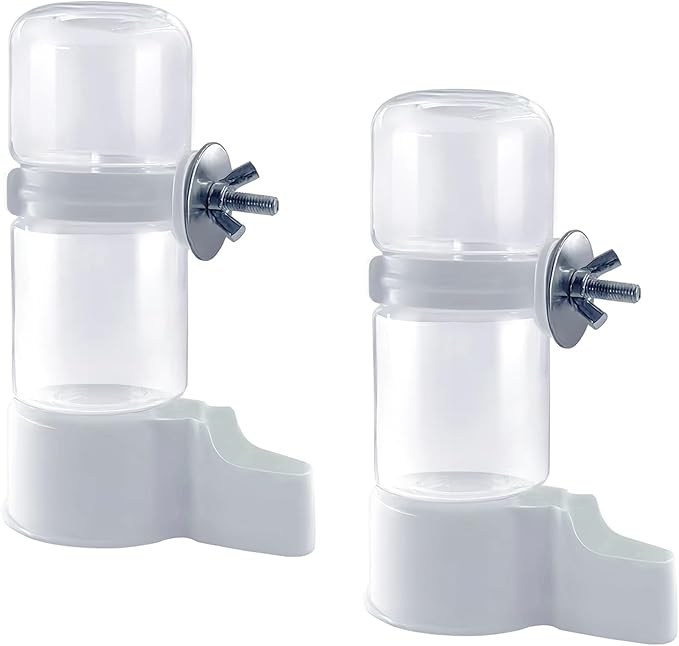 Pet Bird Automatic Water Dispenser, Bird Cage Hanging Drinking Device, by Unknown