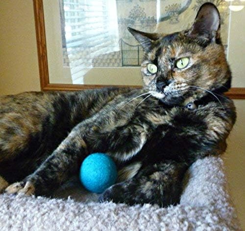 Wool Cat Toys - Silent Felt Balls - Image 3
