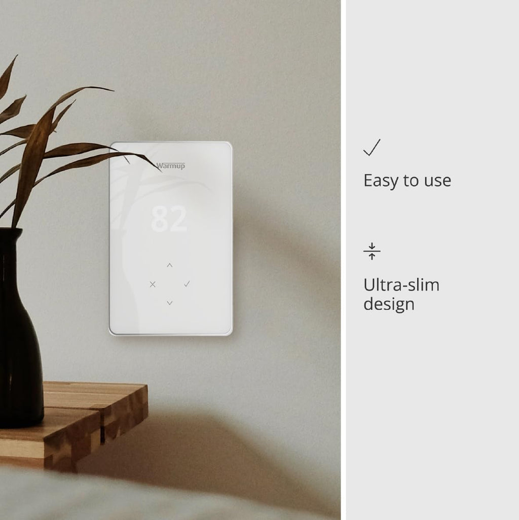 Warmup Terra Thermostat, White