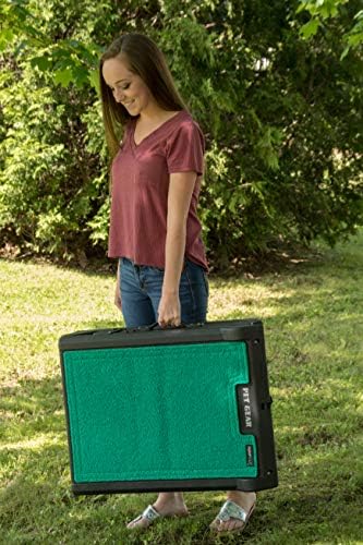 Pet Gear Tri-Fold Portable Pet Ramp for Dogs/Cats, 71" Long, Emerald