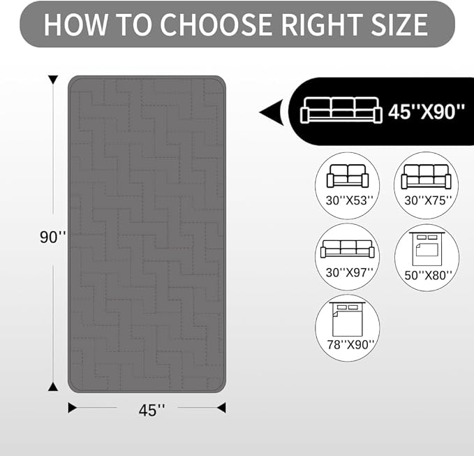 fuguitex Waterproof Dog Bed Cover Couch Cover - Image 7