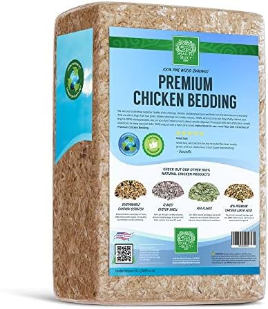 Small Pet Select Pine Shavings Chicken Bedding, Chicken Coop Bedding, Wood Shavings, Great for Hen Nesting Boxes and Chick Brooders, 141L