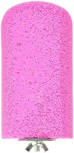 Litewoo Lava Shaped Pumice Ledge Birds Rats Chinchillas Toys, Artificial Teeth Beak Grinding Stone for Bird, Parrots, Hamsters, Totoro and Rabbits, Easy Installation, Random Color （5.1"x 2.75"x 1.2"）
