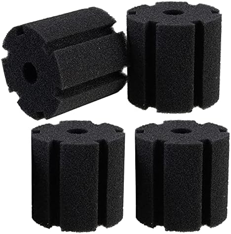 AQUANEAT Aquarium Sponge Filter Replacement, Fish Tank Foam Replacement,4 Packs (X-Large up to 50Gal)