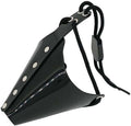 JorVet Cat Muzzle -Large Size | Durable Black Plastic with Adjustable Drawstring | Secure Fit for Large Cats & Brachycephalic Breeds | Veterinary-Quality Restraint for Grooming & Exams