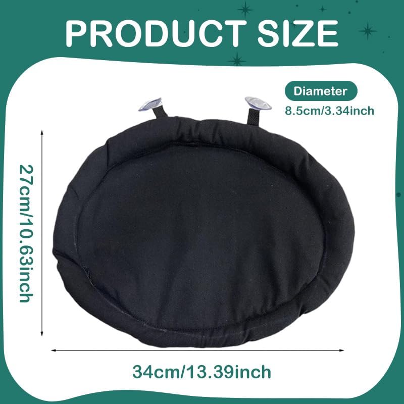Lizard 2-Way Sleeping mat Car/Landscape Tank Lizard car Hammock Small Animal Support Bed Suitable for Small Animals Hamsters Chinchillas mice Birds Mane Lion Lizards Kittens