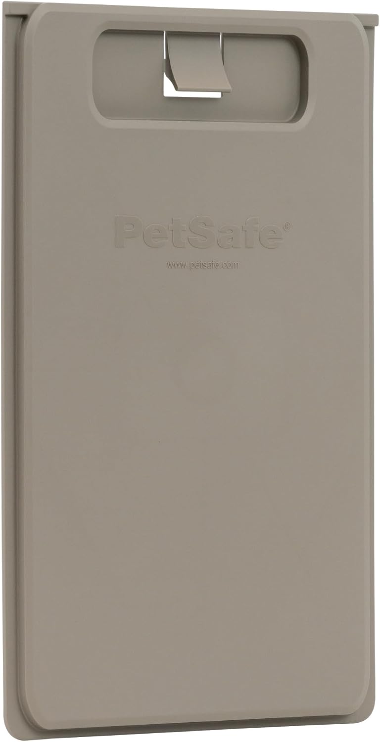PetSafe Closing Panel Pet Door Cover, Durable Plastic, Medium 8 in x 14 in