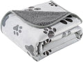 Waterproof Dog Blankets, Soft Fluffy Sofa Car Bed Protector, Reversible Sherpa by CAPTSNOOZE