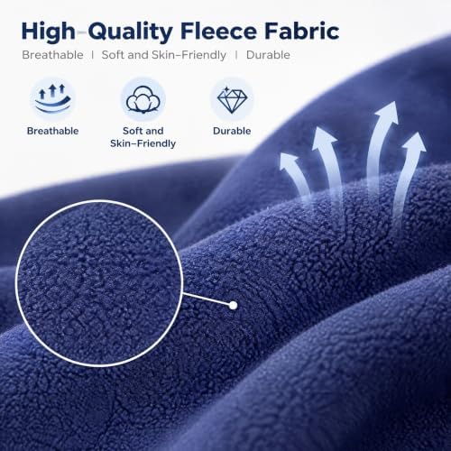 Horse Rug Fly Sheet Lightweight Cooler Blanket for Horses with Velcro Front Moisture Wicking Breathable Turnout Rug for Spring Fall, Blue
