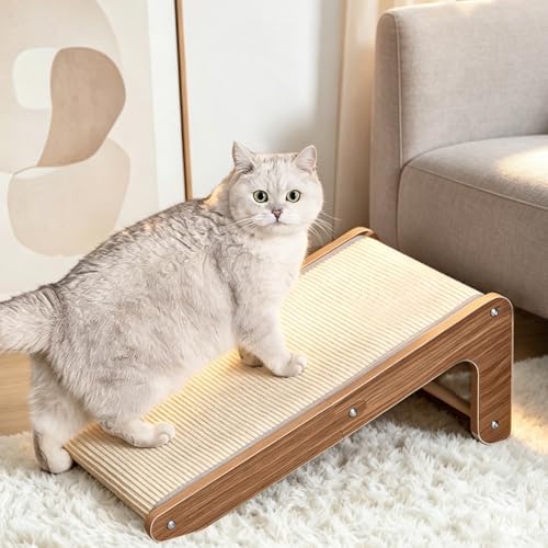Sisal Cat Scratcher Ramp for Indoor Cats
