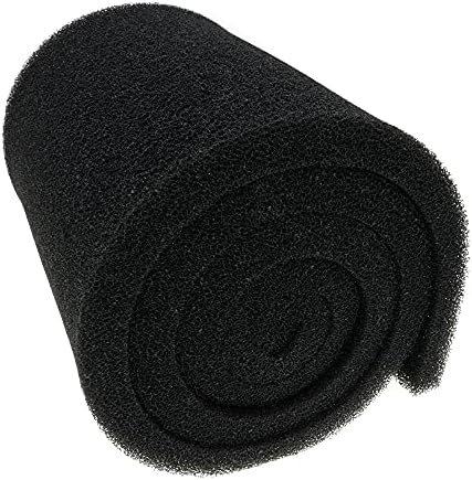 AFA Aquarium Filter Media Sponge Pad, Fish Tank Bio Open Cell Coarse Foam Block Foam Pre Filter Sponge Material (12" x 72" x 1" 25ppi)