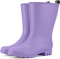 HISEA Women Rubber Boots Wide Calf Rain Boots