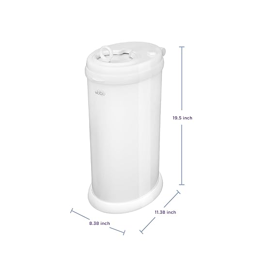 Ubbi Steel Diaper Pail, Odor Locking, No Special Bag Required, Award-Winning - Image 5