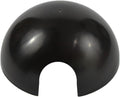 Medium Round Reptile Hide – Heavy Duty Reptile Cave for Ball Pythons, Corn Snakes, Bearded Dragons, Boas, Kingsnakes, Geckos & Frogs – Durable Easy Clean Black Hide Box (8")