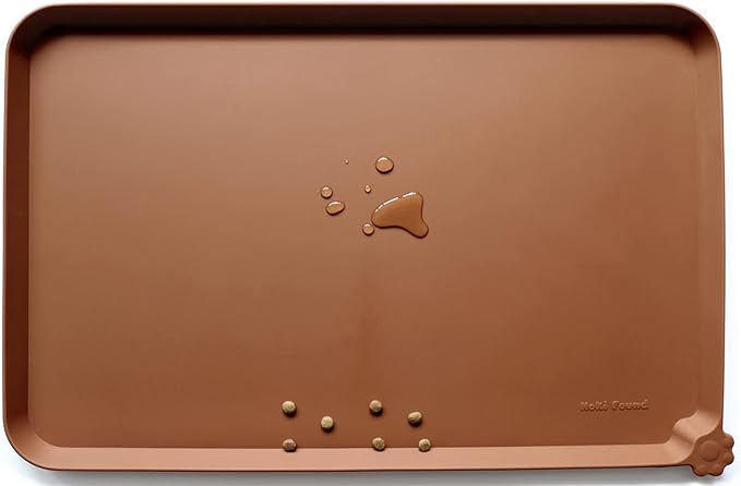 Hoki Found L Silicone Non Slip Pet Dog Cat Bowl Mats by Hoki+Found
