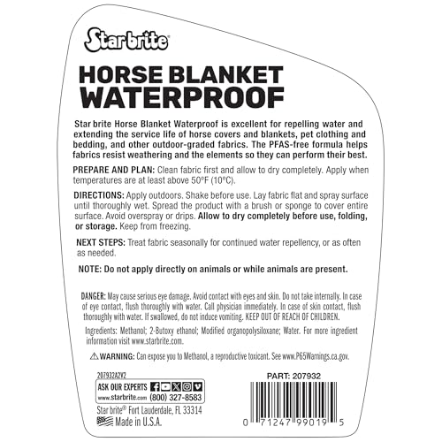 STAR BRITE Horse Blanket Waterproofing Treatment
