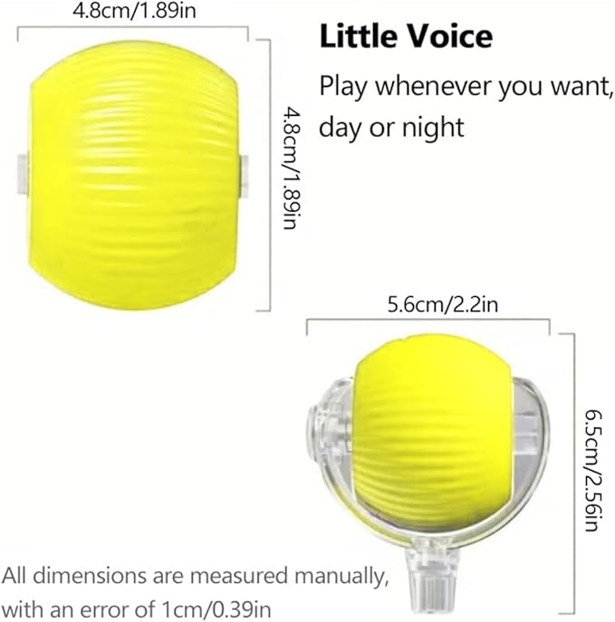 Automatic Interactive Rolling Cats Dog Toys Ball - Image 2