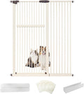 Lumizone Extra Tall Pet Gate 55.12" High Pressure Mounted 46.65"-50.78" Extra by Lumizone