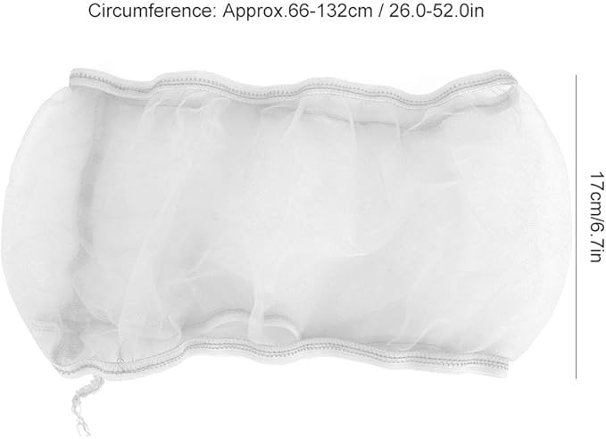 Alvinlite 2 Pieces Bird Cage Cover Seed Feather Catcher Birdcage Nylon Mesh Net - Image 2