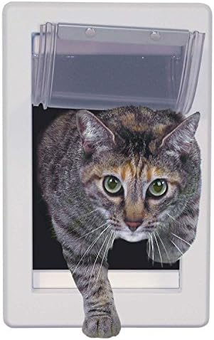 Perfect Pet Soft Flap Cat Door with Telescoping Frame, Small, 5" x 7" Flap Size