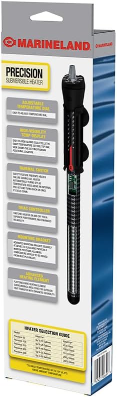 Marineland 150W Precision Submersible Aquarium Heater