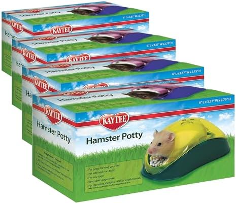 Kaytee Hamster Potty Assorted (Pack of 4)