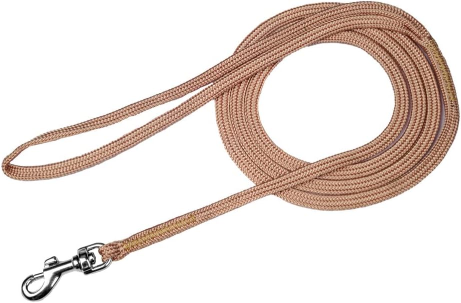 Show Snap Dog Leash – Braided Nylon Dog Training Leash with Durable Snap Clips - Suitable for Showing, Training, and Walking - Perfect for Small, Medium, and Large Pets