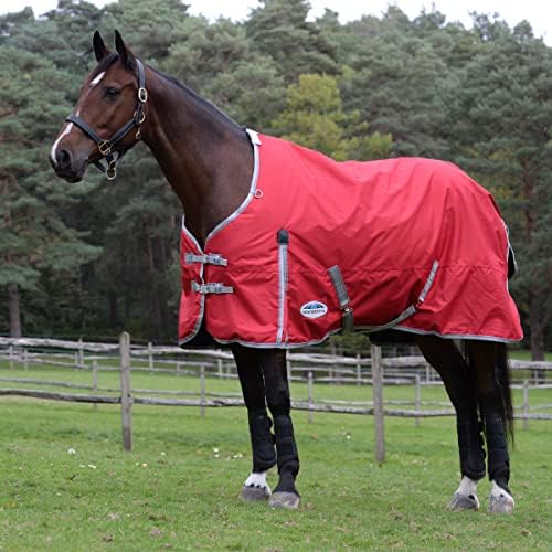 WeatherBeeta ComFiTec Classic Standard Neck Lite, Red/Silver/Navy, 69"