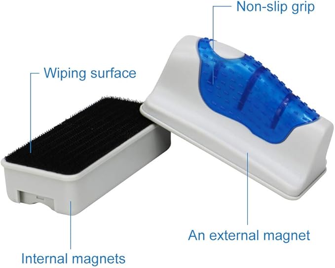 Jasonwell Magnetic Aquarium Fish Tank Glass Algae Glass Cleaner Scrubber - Image 3